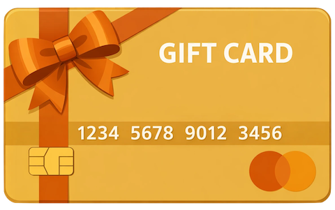 Gutschein-Beispielkarte von The Sugaring Spot